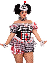 Darling Harlequin Clown Costume