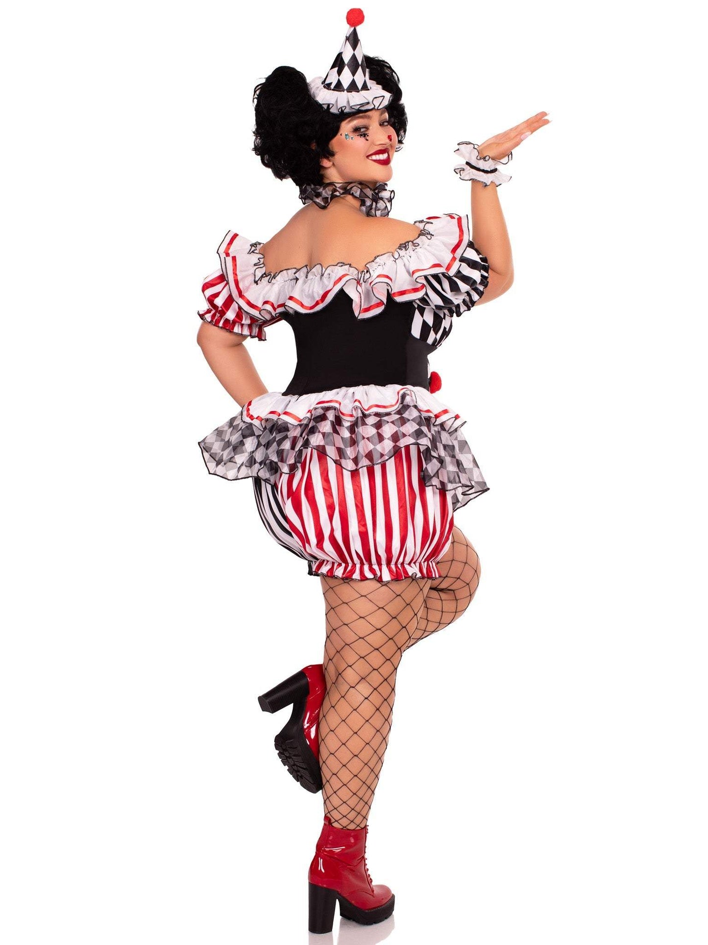 Darling Harlequin Clown Costume