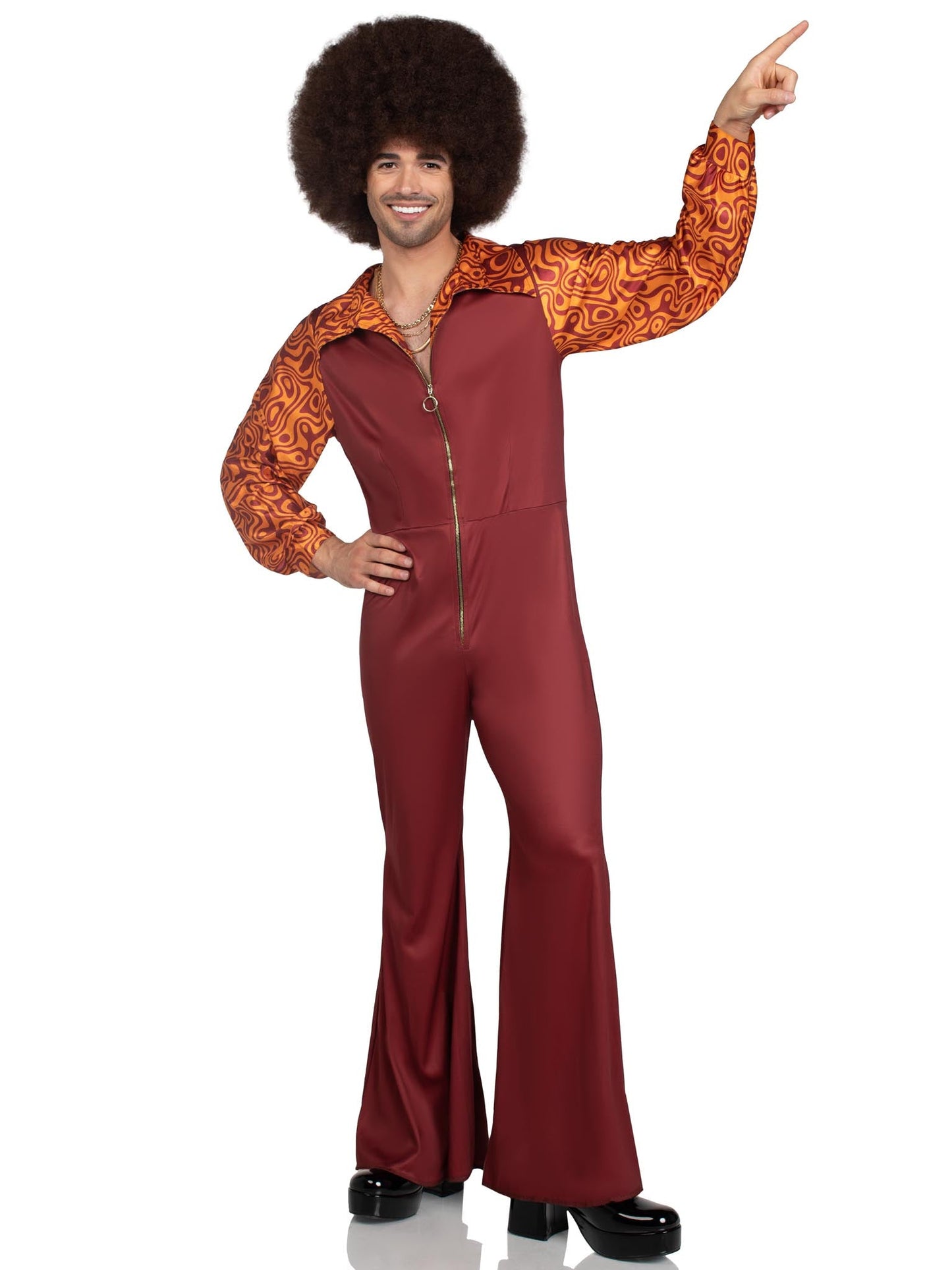 Men's Leisure Suit Disco Costume