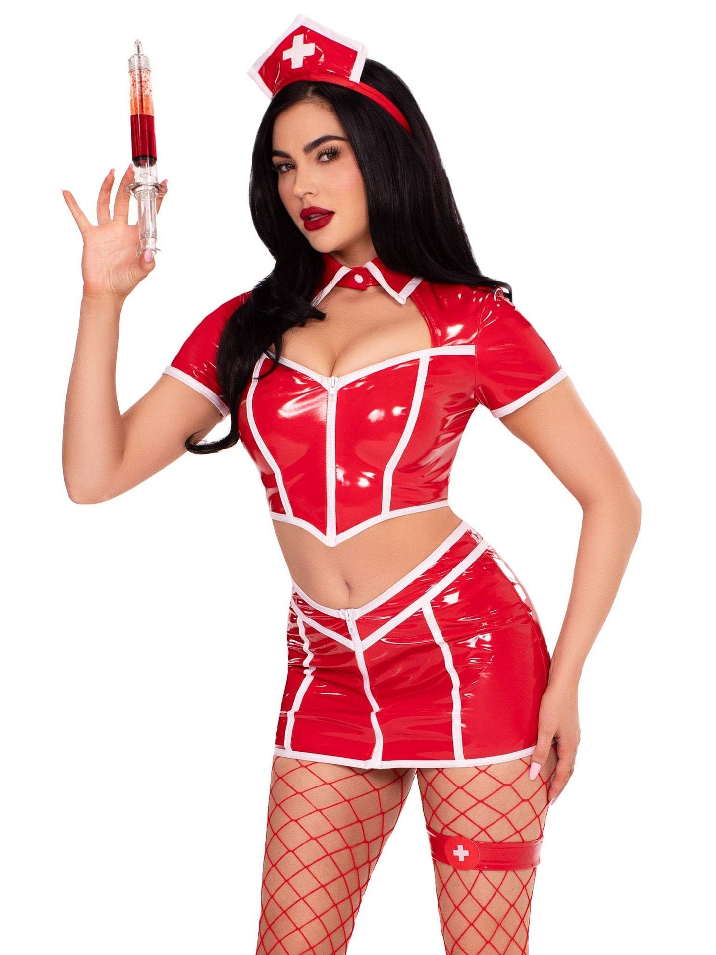 Red Alert Nurse Costume