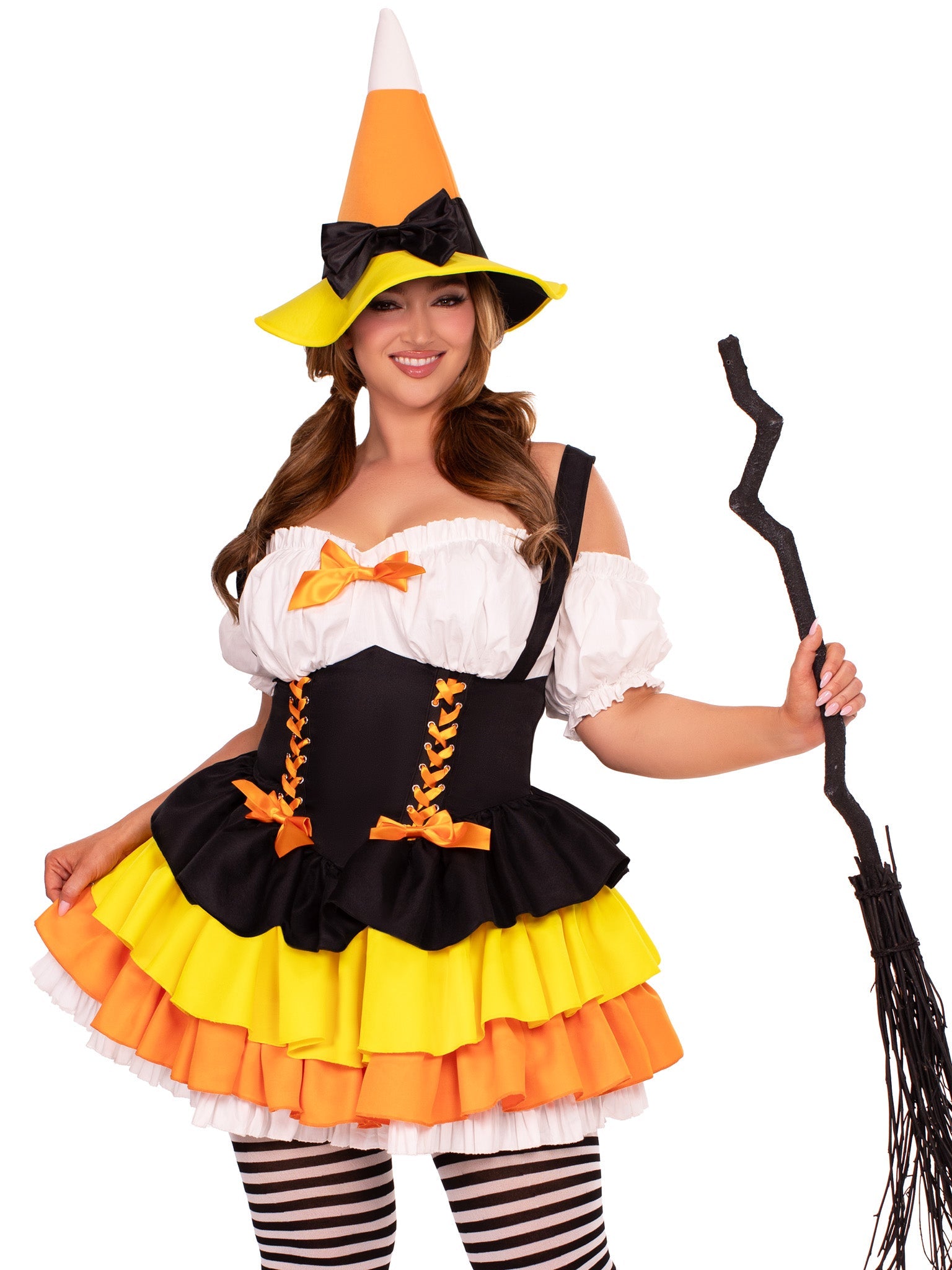Candy Corn Witch Costume