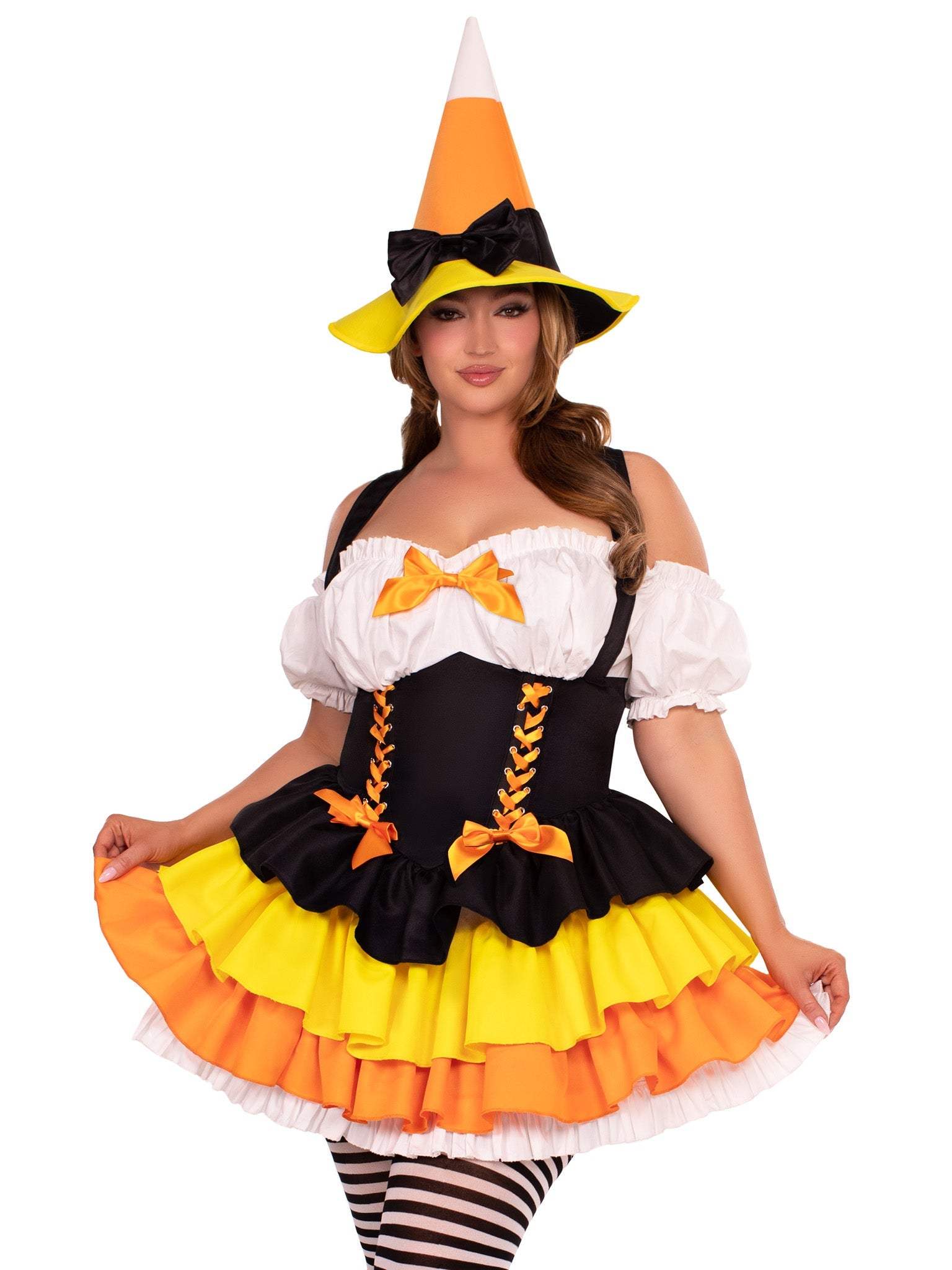 Candy Corn Witch Costume