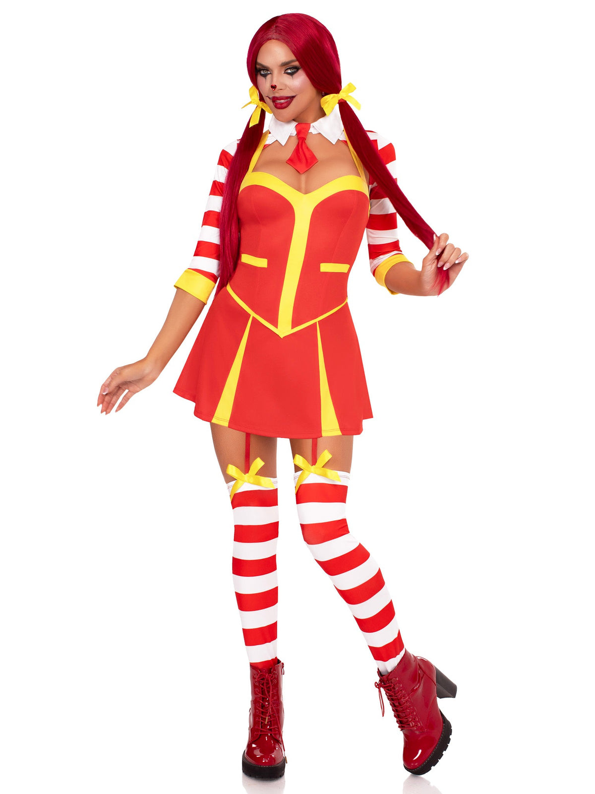 Ketchup Clown Costume - Leg Avenue - Flyclothing LLC