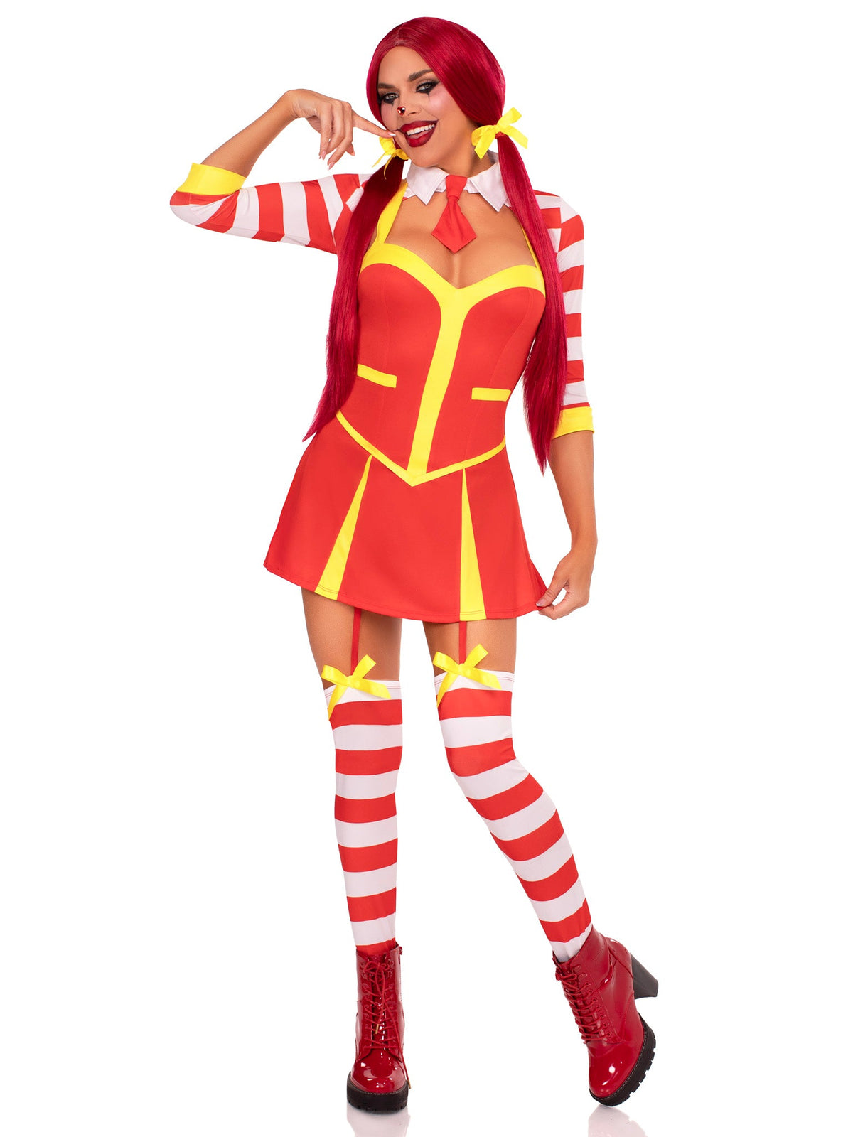 Ketchup Clown Costume - Leg Avenue - Flyclothing LLC