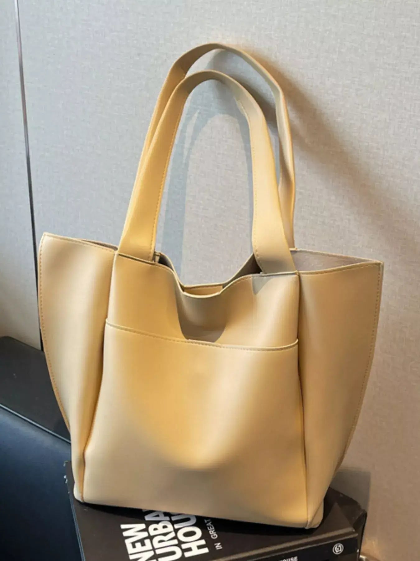 PU Leather Shoulder Bag - Trendsi - Flyclothing LLC