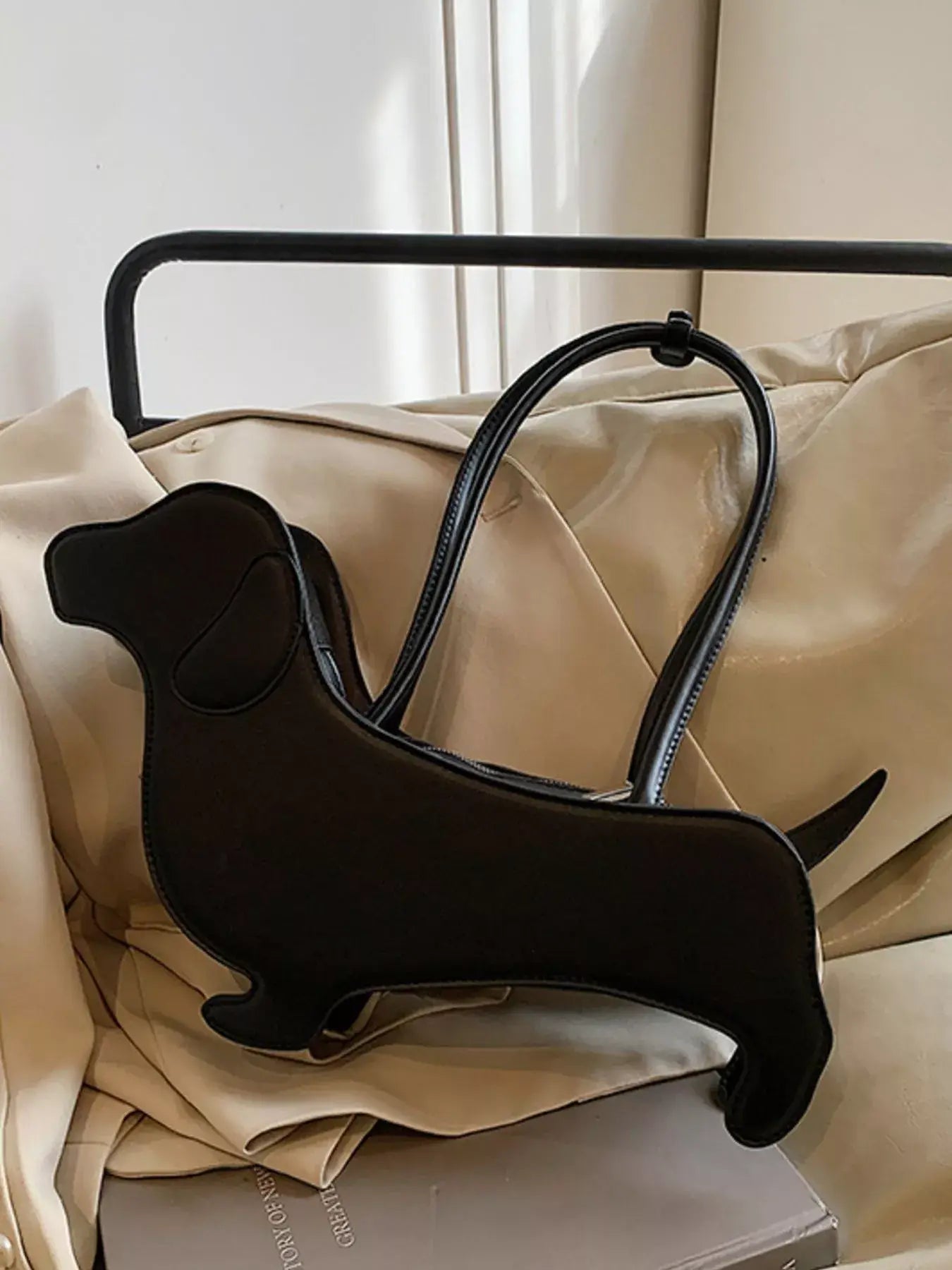 Dachshund Shaped Shoulder Bag - Trendsi - Flyclothing LLC