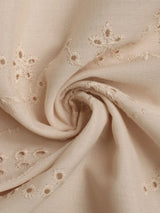 Eyelet Open Front Vest - Trendsi - Flyclothing LLC