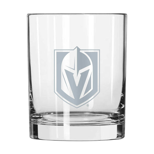 Vegas Golden Knights 14oz Frost Rocks Glass - Logo Brands - Flyclothing LLC