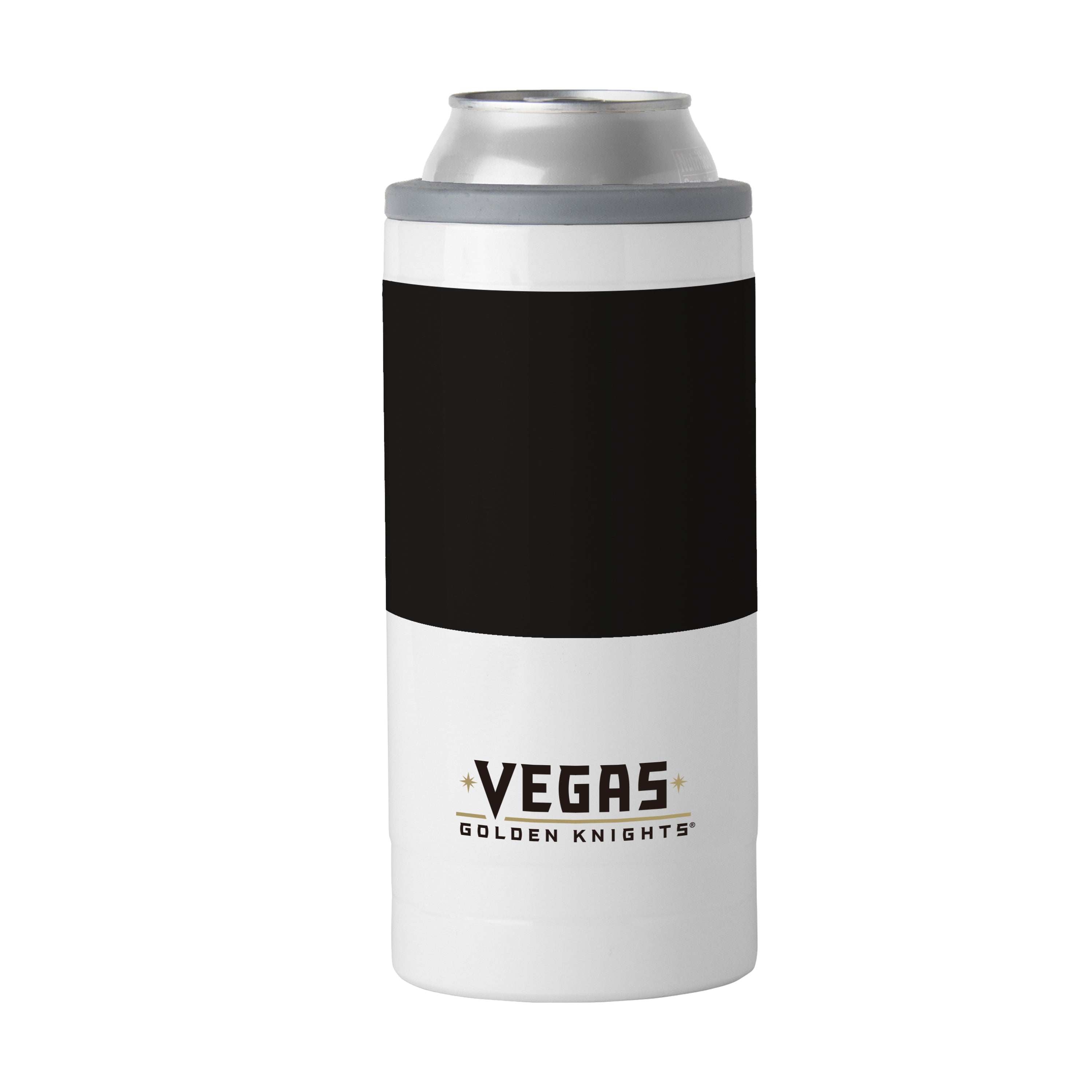 Vegas Golden Knights 12oz Colorblock Slim Can Coolie - Logo Brands - Flyclothing LLC