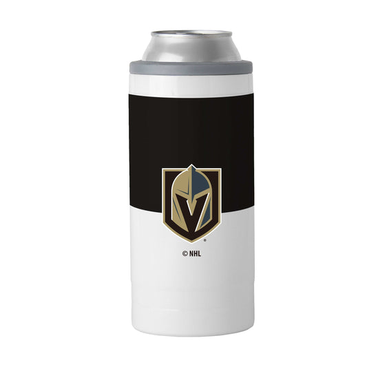 Vegas Golden Knights 12oz Colorblock Slim Can Coolie - Logo Brands - Flyclothing LLC
