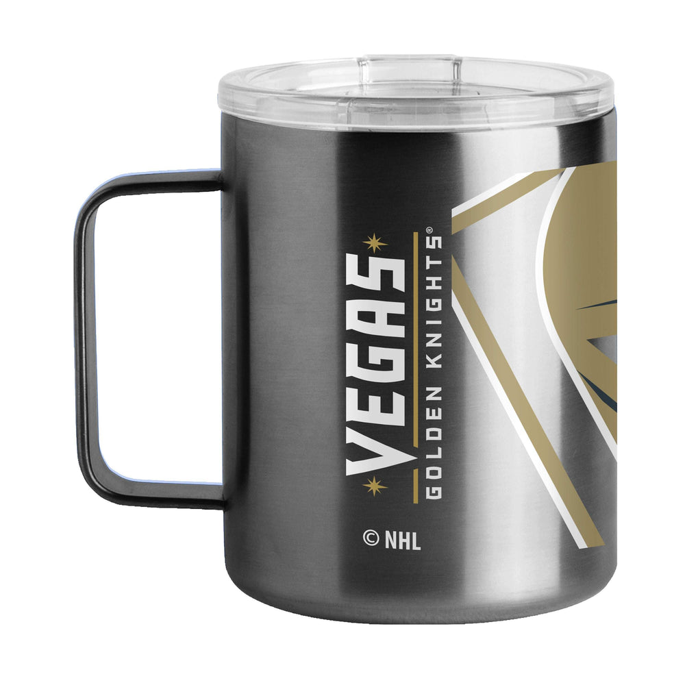 Vegas Golden Knights 15oz Hype Stainless Steel Mug - Logo Brands - Flyclothing LLC