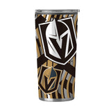 Vegas Golden Knights Flex 20oz Plastic Wall Stainless Tumbler - Logo Brands - Flyclothing LLC