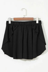Drawstring Active Skorts - Trendsi - Flyclothing LLC