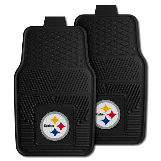 Pittsburgh Steelers Heavy Duty Car Mat Set - 2 Pieces