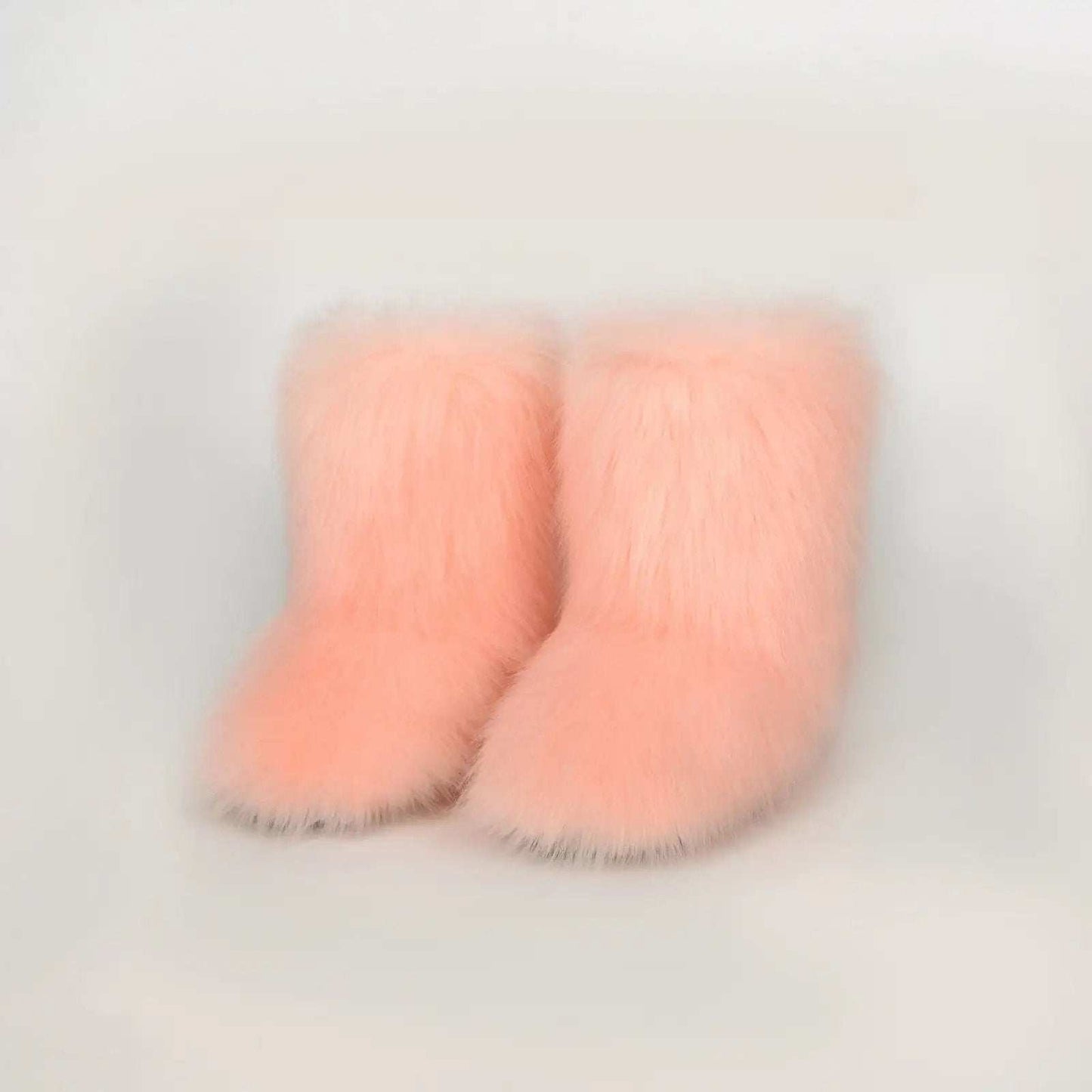 Thermal Fuzzy Platform Boots - Trendsi - Flyclothing LLC