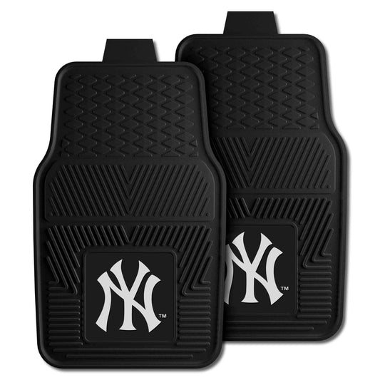 New York Yankees Heavy Duty Car Mat Set - 2 Pieces - New York Yankees