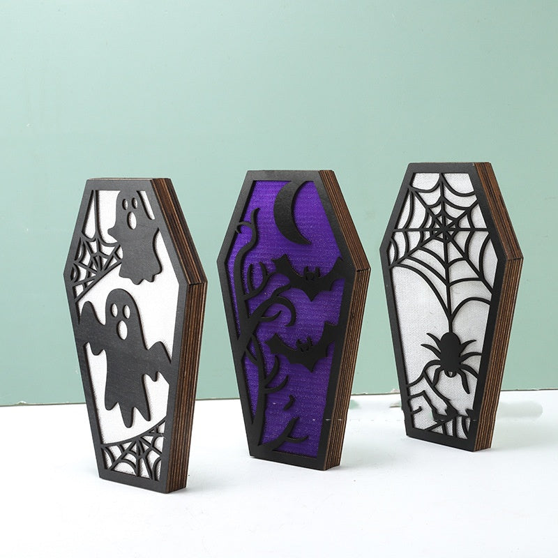 Wooden Halloween Ghost Festival Decoration - My Store - Flyclothing LLC
