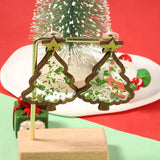 Christmas Tree Star Earrings - Trendsi - Flyclothing LLC