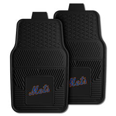 New York Mets Heavy Duty Car Mat Set - 2 Pieces - New York Mets