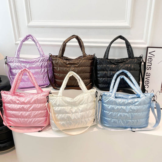 PU Leather Detachable Strap Crossbody Bag - Trendsi