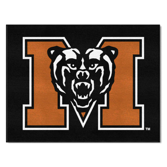 Mercer Bears All-Star Rug - 34 in. x 42.5 in.