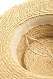 Fame Western Straw Braided Cowboy Sun Hat - Trendsi - Flyclothing LLC