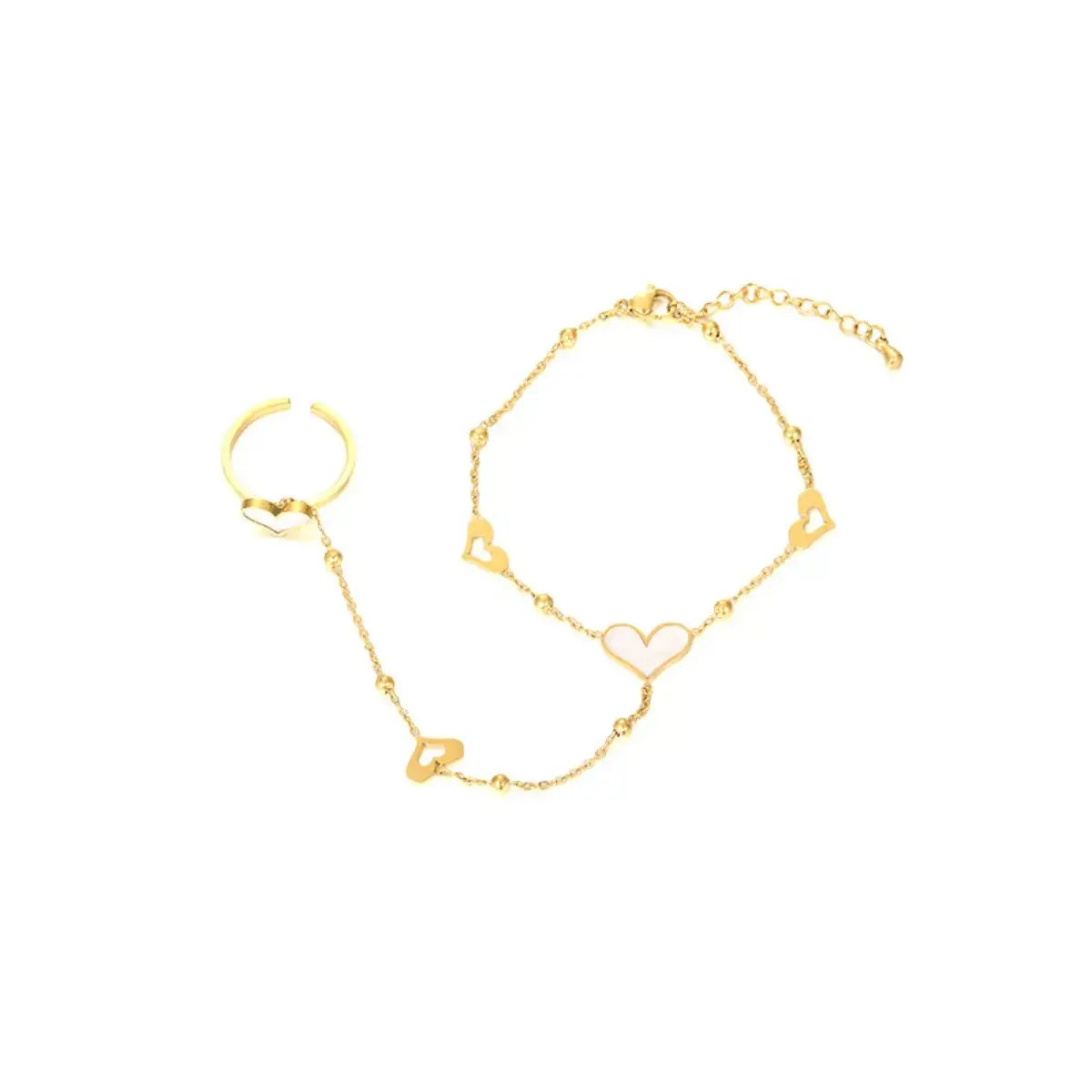 18K Gold-Plated Chain Bracelet - Trendsi - Flyclothing LLC