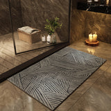 Printed Quick-drying Water-absorbent Bathroom Floor Mat