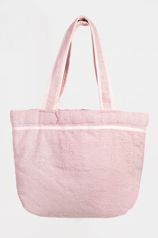 Fame Square Microfiber Tote Bag - Trendsi