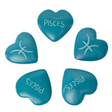 Zodiac Soapstone Hearts, Pack of 5: PISCES - SMOLArt