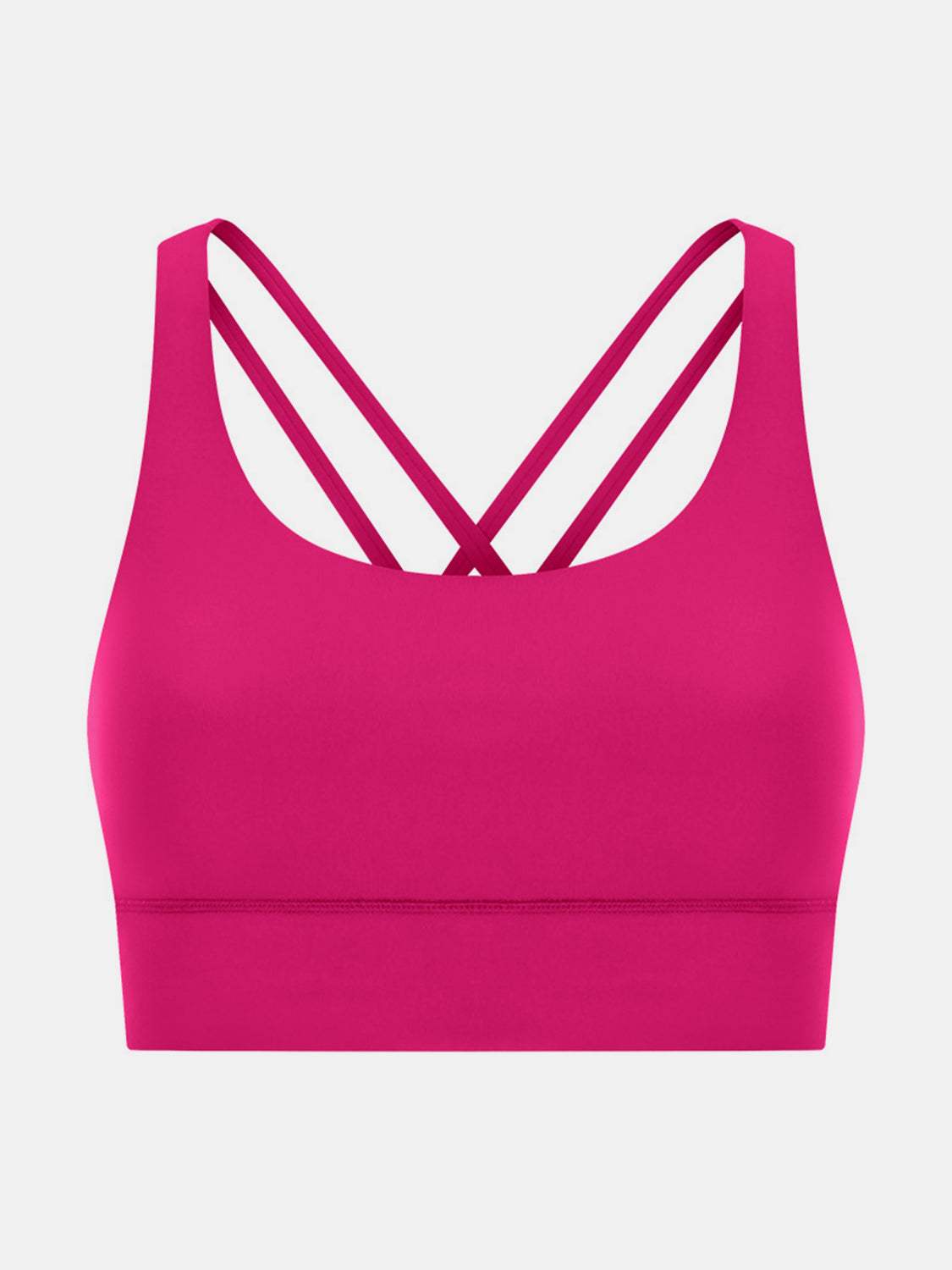 Crisscross Scoop Neck Active Tank - Trendsi - Flyclothing LLC