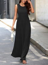 Sleeveless Flowy Maxi Dress - Trendsi - Flyclothing LLC