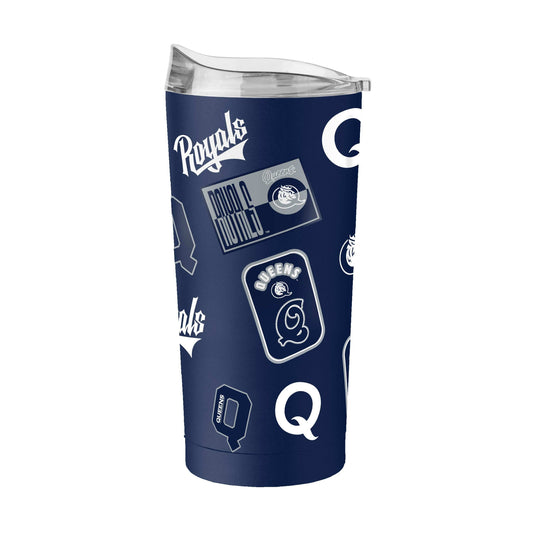 Queens Univ Charlotte 20oz Dreamweave Powder Coat Tumbler - Logo Brands - Flyclothing LLC