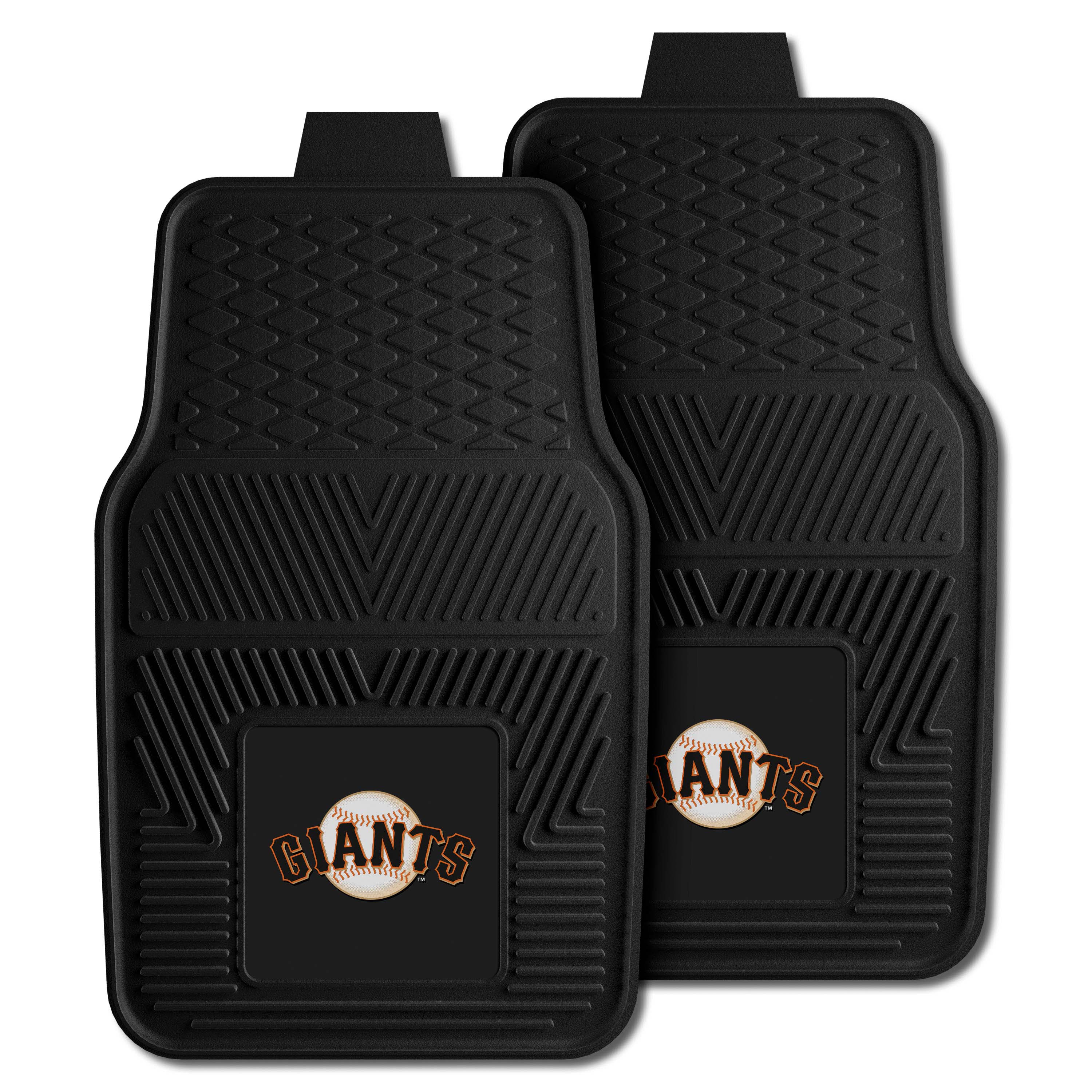 San Francisco Giants Heavy Duty Car Mat Set - 2 Pieces - San Francisco Giants
