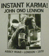 John Lennon Instant Karma V-Neck T-Shirt - John Lennon - Flyclothing LLC