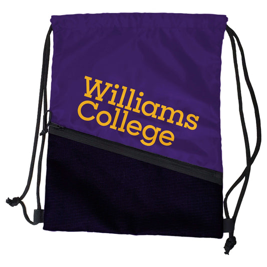 Williams College Tilt Backsack - Logo Brands - Flyclothing LLC