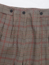Perfee Plaid Straight Pants with Pockets - Trendsi - Flyclothing LLC