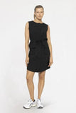 MONO B Versatile Drawstring Waist Tank Dress - Trendsi
