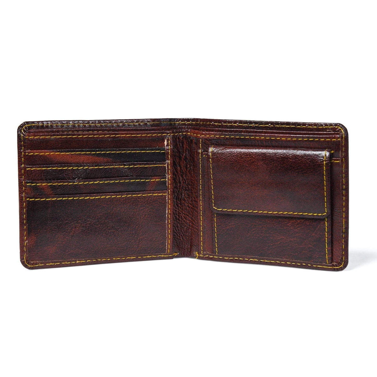 Ryan Classic Bi-Fold Wallet - Classy Leather Bags - Flyclothing LLC