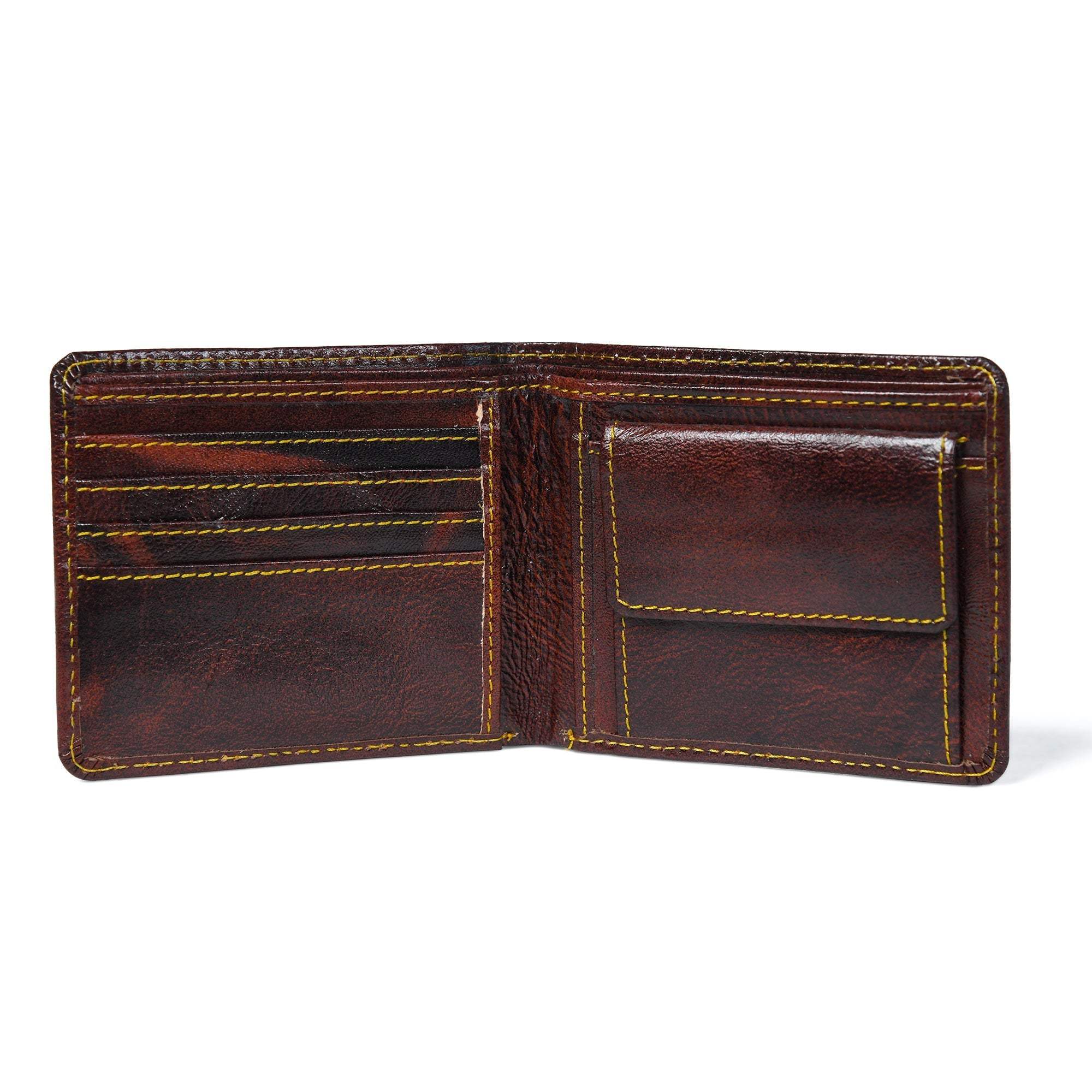 Ryan Classic Bi-Fold Wallet - Classy Leather Bags - Flyclothing LLC