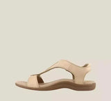 Open Toe Flats Sandals - Trendsi - Flyclothing LLC