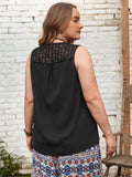 Plus Size V-Neck Tank - Trendsi