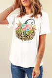 Pumpkin Graphic Round Neck Short Sleeve T-Shirt - Trendsi - Flyclothing LLC