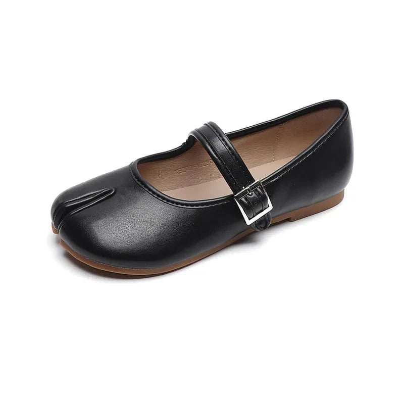 Split-Toe Flat Slip-Ons - Trendsi - Flyclothing LLC