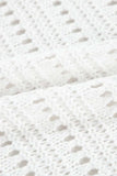 Openwork Open Front Long Sleeve Cardigan - Trendsi - Flyclothing LLC