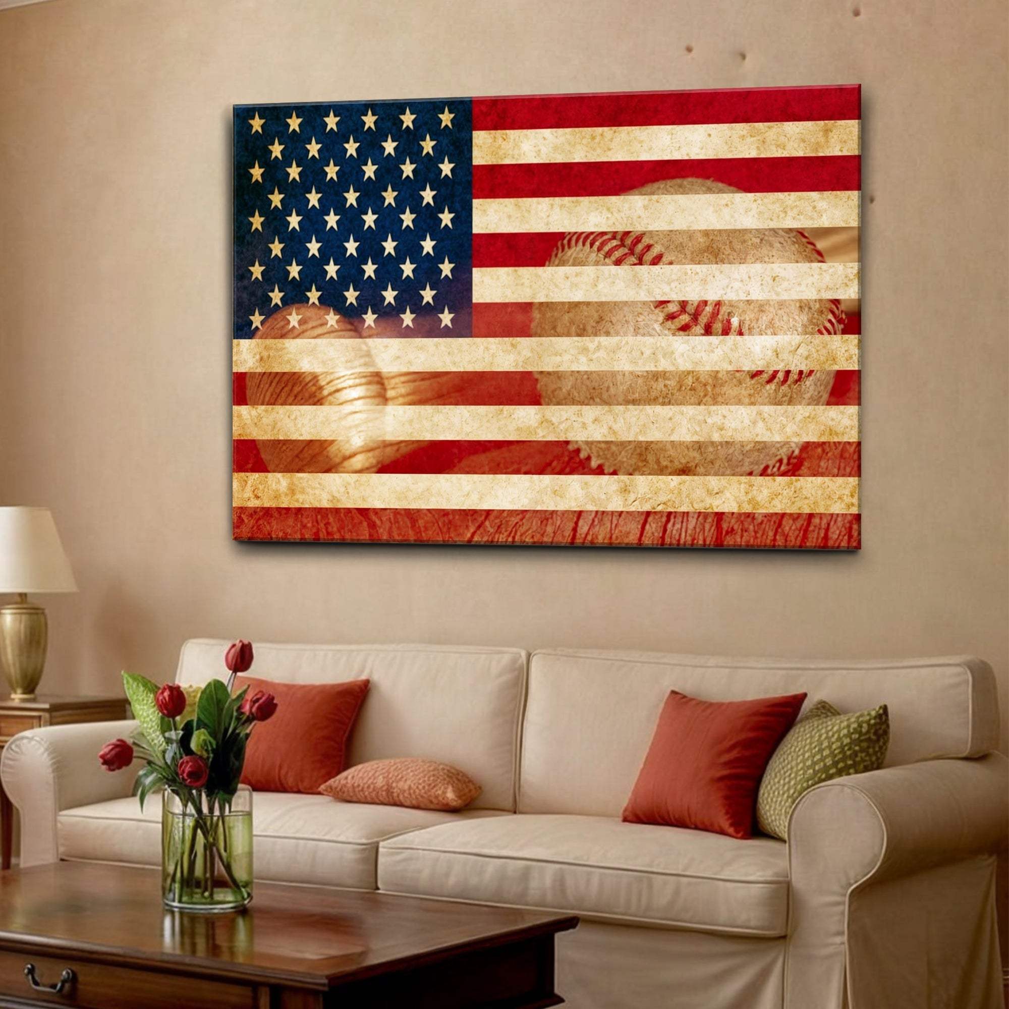 American Pastime - Sport Wall Art - Tailored Canvases - Flyclothing LLC