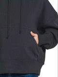 Zenana Oversized Fleece Kangaroo Pocket Hoodie - Trendsi - Flyclothing LLC