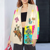 Baha Ranch The Last Roundup Blazer in Beige