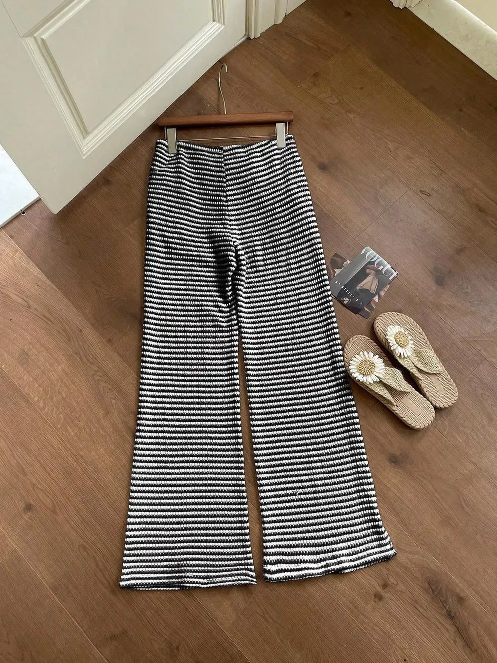 Drawstring Wide Leg Pants - Trendsi - Flyclothing LLC