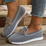 Round Toe Slip-Ons - Trendsi - Flyclothing LLC